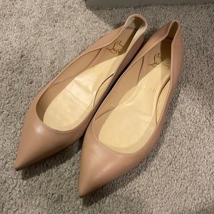 Ballalla Flat Nappa Shiny In Nude